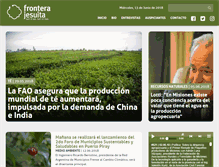 Tablet Screenshot of frontera.nearural.com